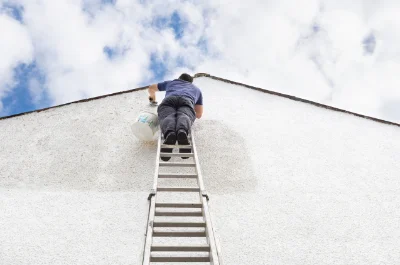 Peinture extérieure à Fontvieille — façades et ravalement